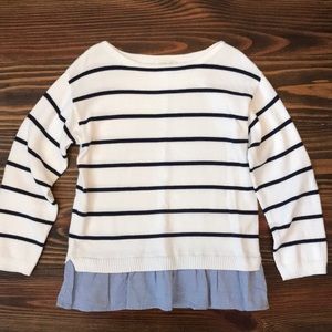 Striped Crewcuts Sweater